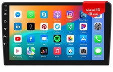 10 inch Android Car Stereo Radio Carplay GPS Navi Double Din WIFI Touch Screen