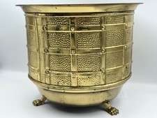 Vintage Large Brass Planter