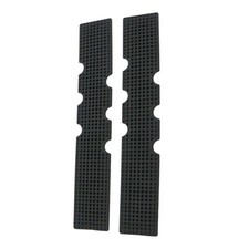 2*Black Handlebar Tape Road Bike Bicycle Anti Shock Absorption Silica Gel Pad