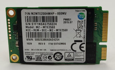 Samsung PM851 mSATA 256GB SSD P/N MZMTE256HMHP