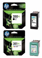 UNBOXED HP 350XL + HP 351XL Ink Cartridges (CB336E & CB338E) FREE DELIVERY! VAT