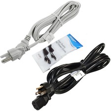 HQRP 10ft AC Power Cord for