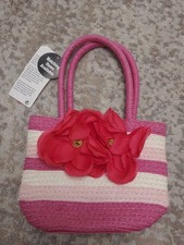 Girls Flower Bag New With Tags