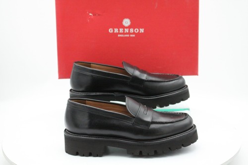 Grenson mens loafers chunky - mens,