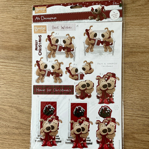 Boofle christmas die cut - boofle,