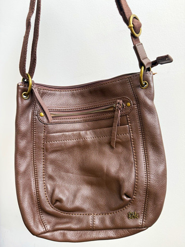 The sak brown pebbled leather - sak,
