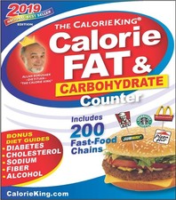 CalorieKing 2019 Calorie, Fat
