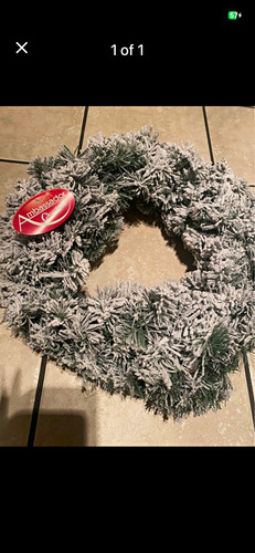 Artificial flocked christmas - artificial,