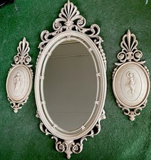 Vtğ Rare Syroco Mirror And