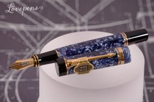 Parker Duofold Marbled Blue