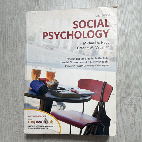 Social psychology 6th edition - social,