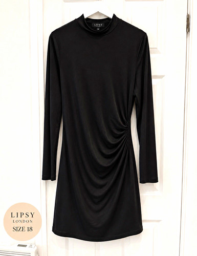 Lipsy london black bodycon - london,