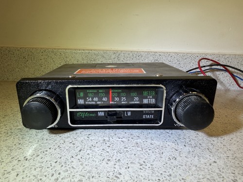 Vintage elftone car radio - radio, mw