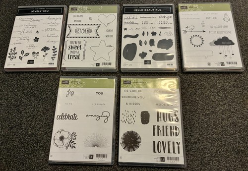 Stampin mixed stamp sets - stampin,