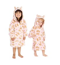 Personalised Children's Oversized Hoodie Snuggle Fleece 18mths-3yrs and 3-6yrs