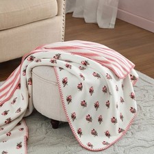 LAURA ASHLEY PLUSH REVERSIBLE