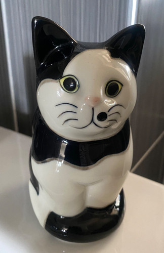 Quail ceramic black - &, white