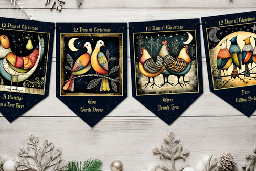 Twelve days christmas - twelve, of