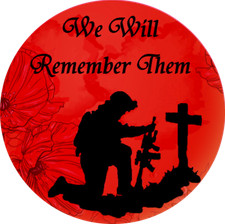 Poppy Badge Remembrance Day