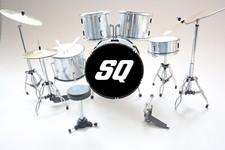 RGM425 Rick Parfitt Status Quo Miniature Drum kit