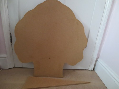 Unused mdf flower - mdf,