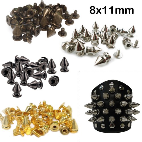 8x11mm tree shape punk cone - 8x11mm,