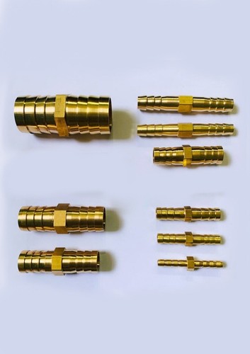 Brass pipe fitting barbed - pipe,