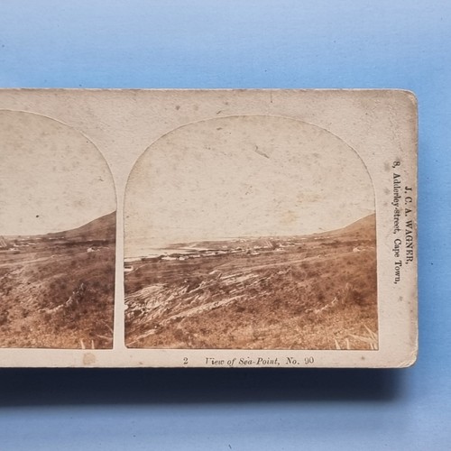 Stereoview card real photo - 3d,