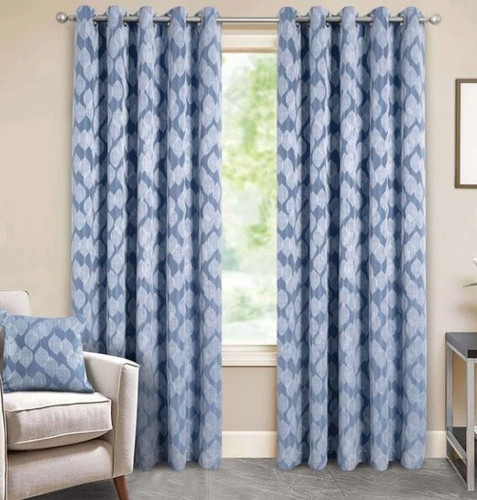 Halo eyelet blue - halo, curtains