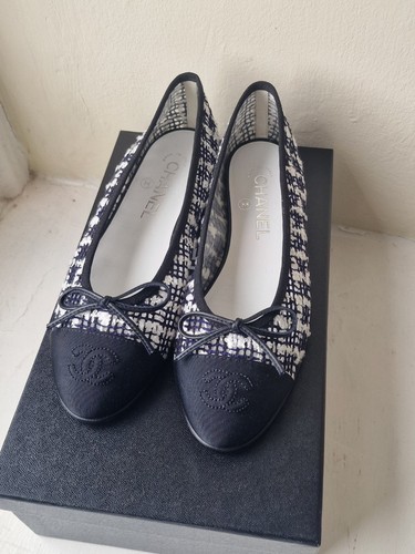 Chanel tweed cap toe - chanel,