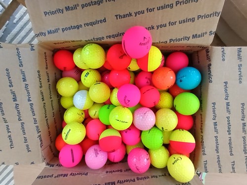 114 golf balls assorted - balls,