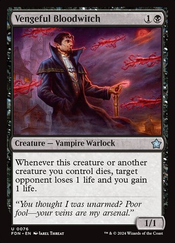 Mtg vengeful bloodwitch - vengeful,