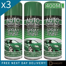 3 x RACING GREEN GLOSS FINISH