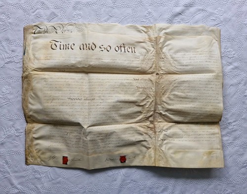 Antique original vellum - antique,