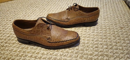Loake tan shoes derby - tan,