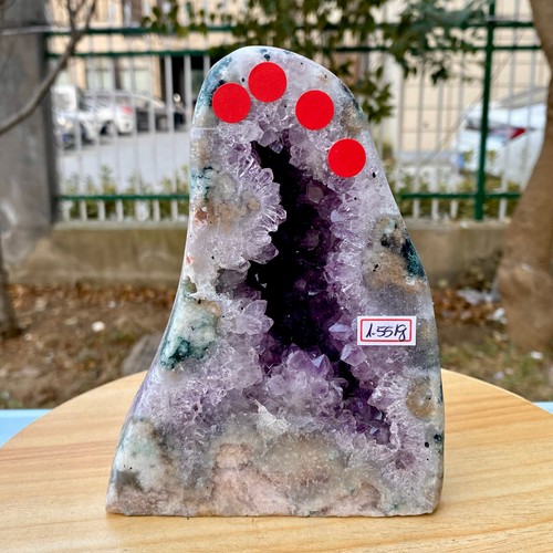 37lb natural agate amethyst - 3.37lb,