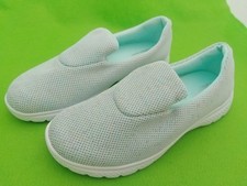 Mint green Cushion walk Casual Shoes/Slippers. Lightweight Fabric Shoe Size 7e