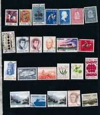 D458872 Norway Nice selection of VFU Used stamps