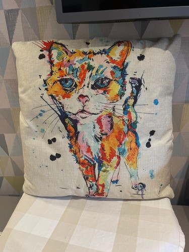 Sale cat cushion - sale, 17"