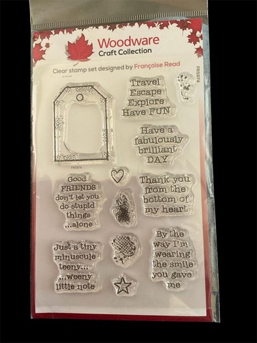 Woodware clear stamps - clear,