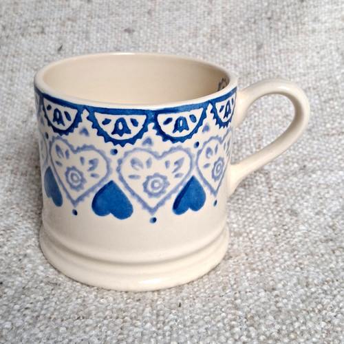 Emma bridgewater blue heart - emma,