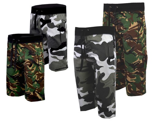 Mens camouflage camo gym - camouflage,