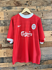 LIVERPOOL HOME 1998-2000 FOOTBALL SHIRT MENS SIZE XL XXL ?  90'S 00'S CARLSBERG