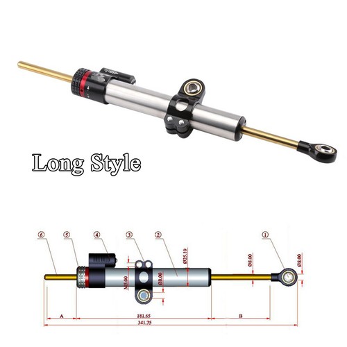 Universal motorcycle cnc long - universal,