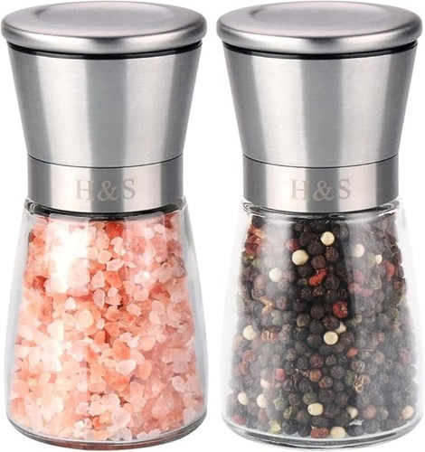 2pcs salt pepper grinder - 2pcs, set