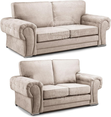 Milan mink chesterfield sofas - mink,