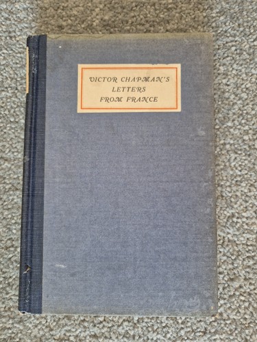 Victor chapman letters from - victor,