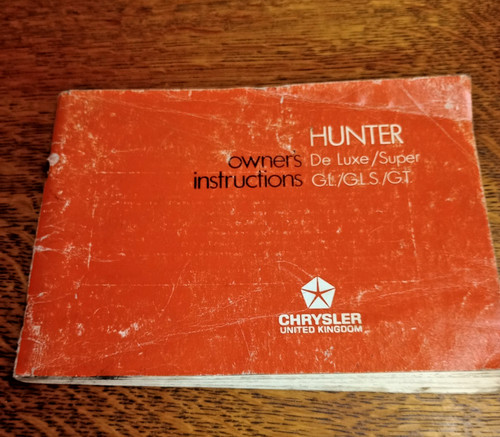 Chrysler hunter luxe super - hunter,