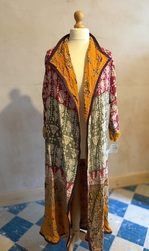 Handmade robe dressing gown - robe,