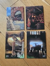Wadworth's 6X Brewery Wiltshire Card Pub Beer Sign Poster A4 x4 set display 